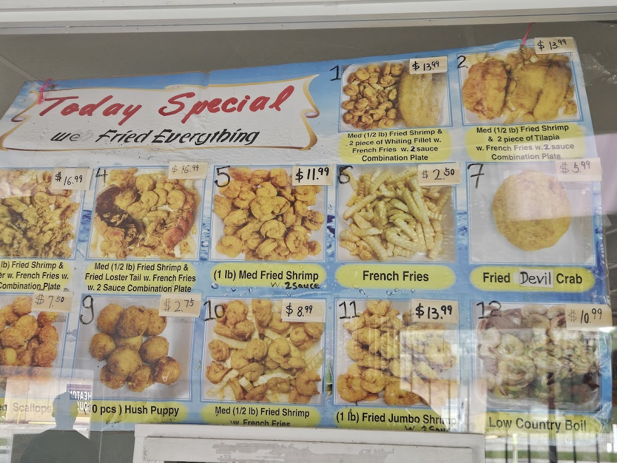 Linda's Seafood Market Menu - Image 2